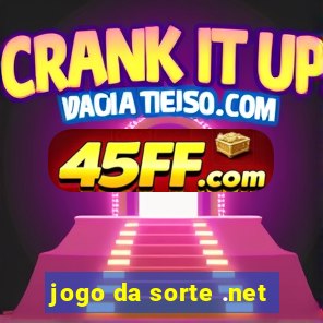 jogo da sorte .net